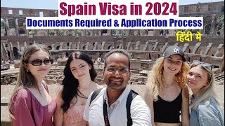 Spain Tourist Visa  Documents Required and Application Process From India