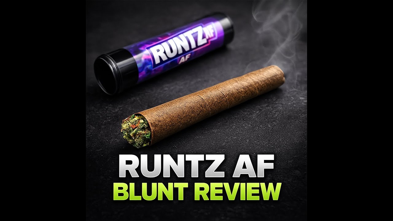 Birthday Haul Runtz AF Blunt 🌸 | First Smoke + Rating - YouTube