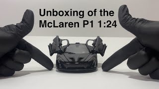 Unboxing the McLaren P1 1:24 Scale Model by Rastar 1 24 Scale Mclaren P1