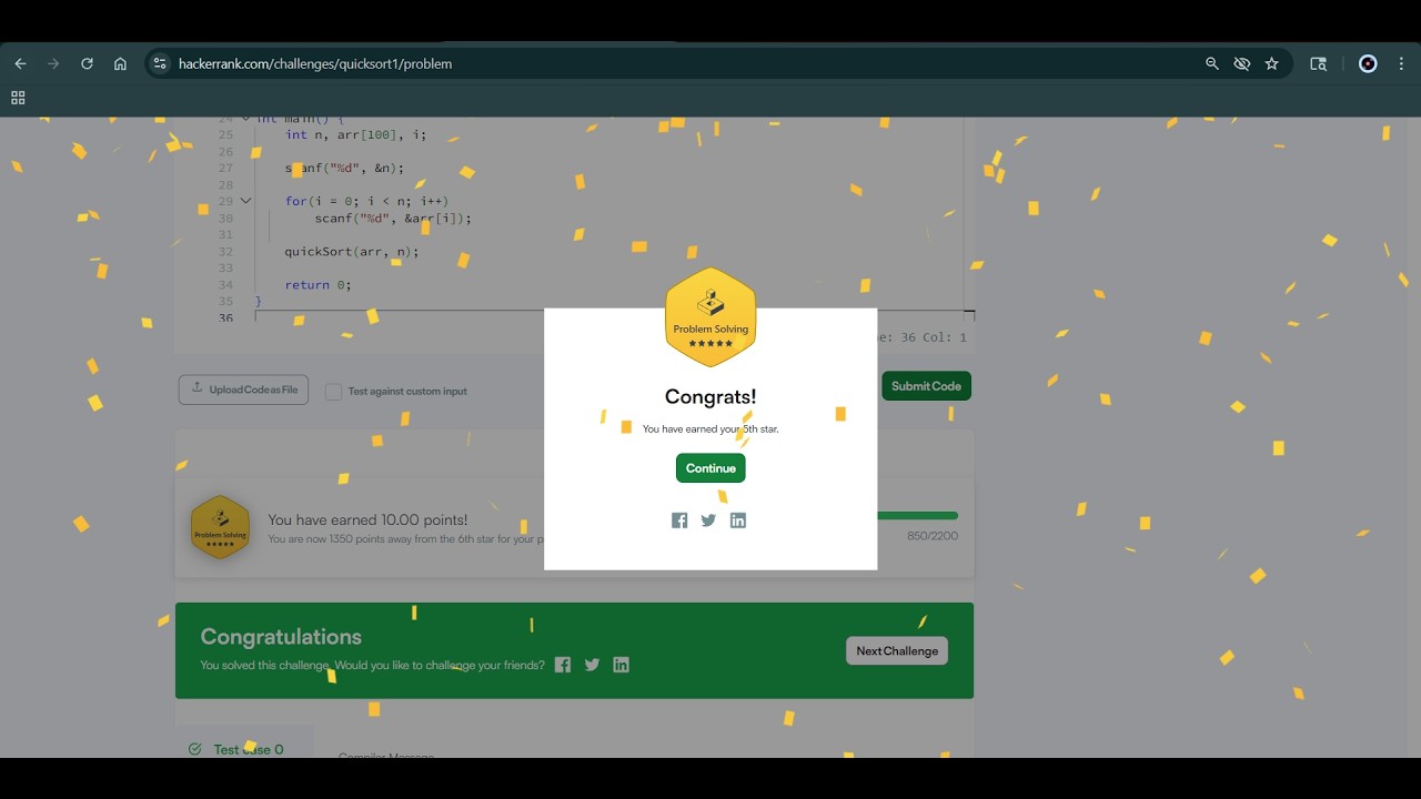 Hacker Rank Problem Solving 5 Star Tutorial - YouTube