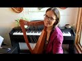 Theme from totoro arranged by kitty leung on aklot harp month 21 of playing harp