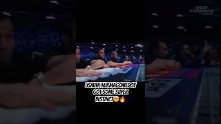 Usman Nurmagomedov slipping during the Alfie Davis fight had his team on edge for a moment 😅