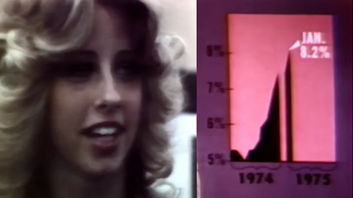 Recession and stagflation in the 1970s (February 1975 news segment)