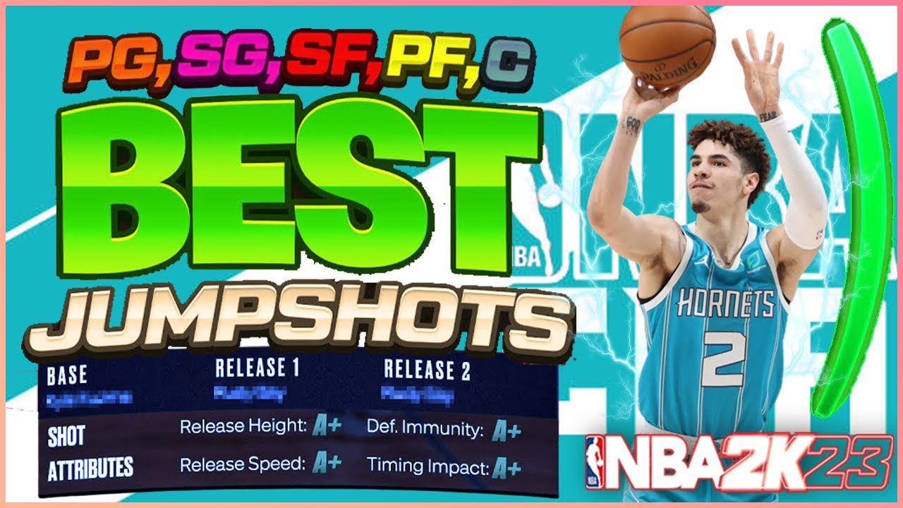 [TIPS] NBA2K23 6'4 Under Small BEST JUMPSHOTS 100 GREENLIGHT FASTEST