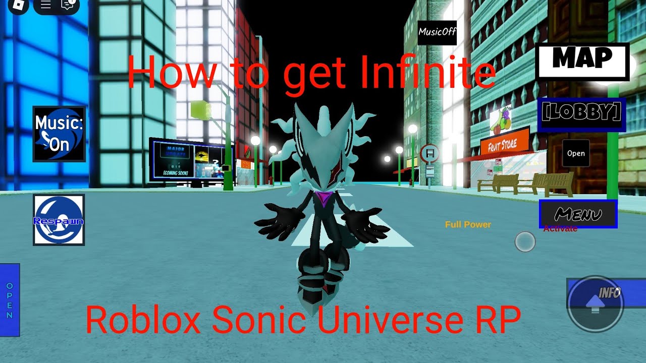 How To Get Infinite In Roblox Sonic Universe RP YouTube 