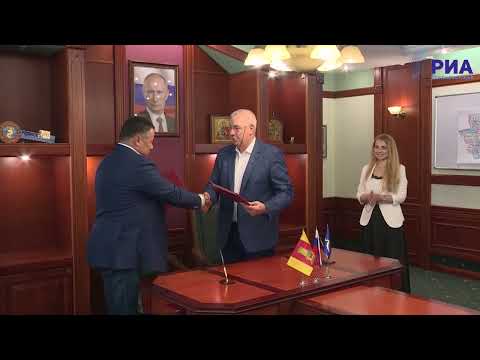 Губернатор Игорь Руденя и депутат Госдумы Владимир Васильев посетили Бердянский район