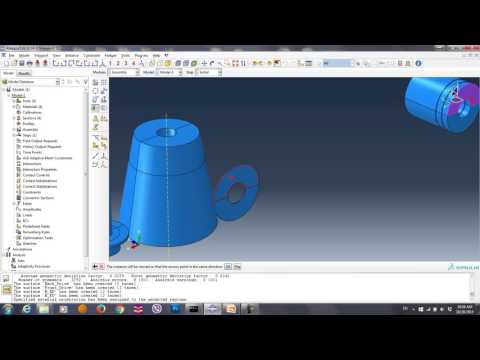 Abaqus Modeling - Piezoelectric based Ultrasonic Cleaner 4