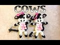 Rainbow Loom Cow Tutorial - How to with Loom Bands