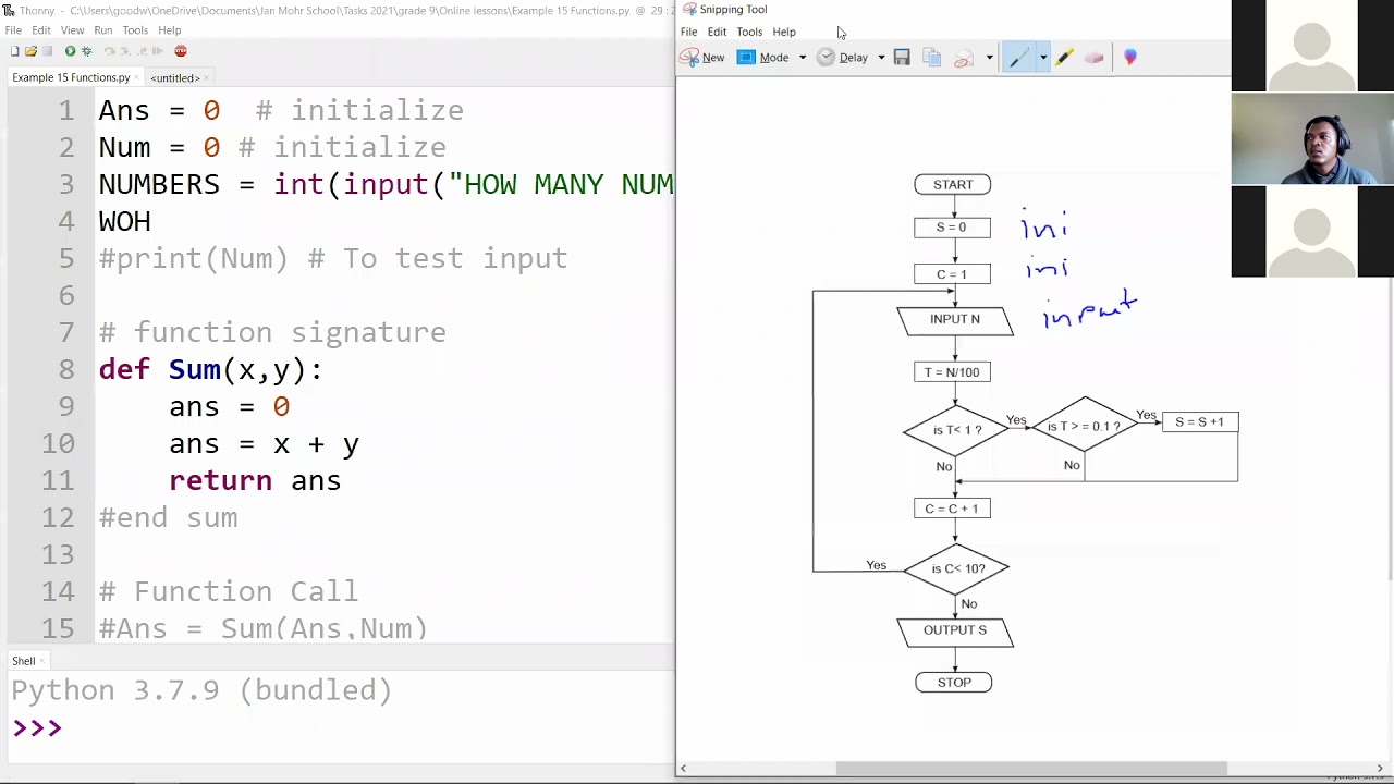 Flow Chart To Python Part 1 YouTube Flow Chart To Python Part 1 YouTube