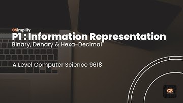A Level Computer Science (9618) - Paper 1 - Information Representation - Number System Conversions