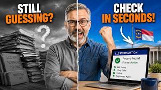 How to look up an LLC in North Carolina for free