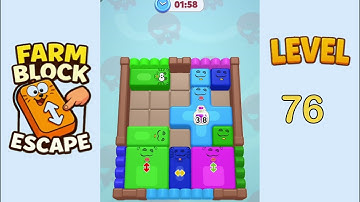 Farm block escape level 76 Solution