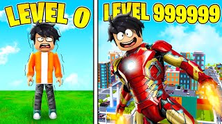 Building My Own SUPER HERO Academy In Roblox !!!