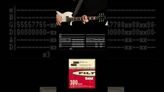 Filter Under Guitar Tab Cover CWZ Guitar
