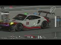 0.01 seconds gap photofinish 911 RSR vs Supra GT3