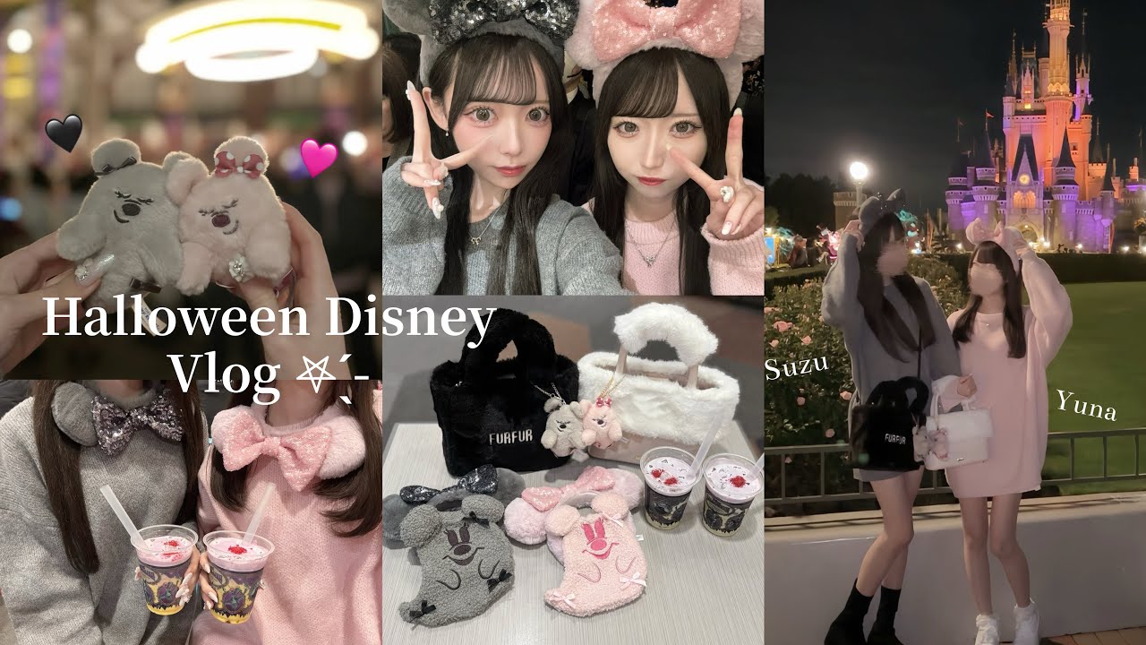 〖Vlog 〗ディズニーランドvlog🎃✨｜アフター5｜Dハロ｜休日｜ハロウィン｜双子コーデ