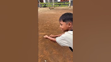 Keren banget layangan tuan Faruq ya guys ? #anakdesa #funny #warungds #davidsunairi #layangan