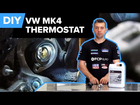 Mk4 Volkswagen Golf GTI Thermostat Replacement DIY (1998-2006 VW Beetle, Jetta, Golf)