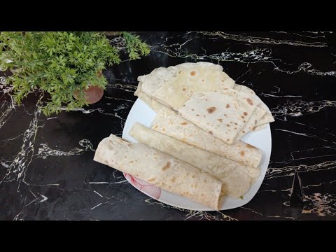 طريقة العيش السوري الطري أو عيش الشاورما