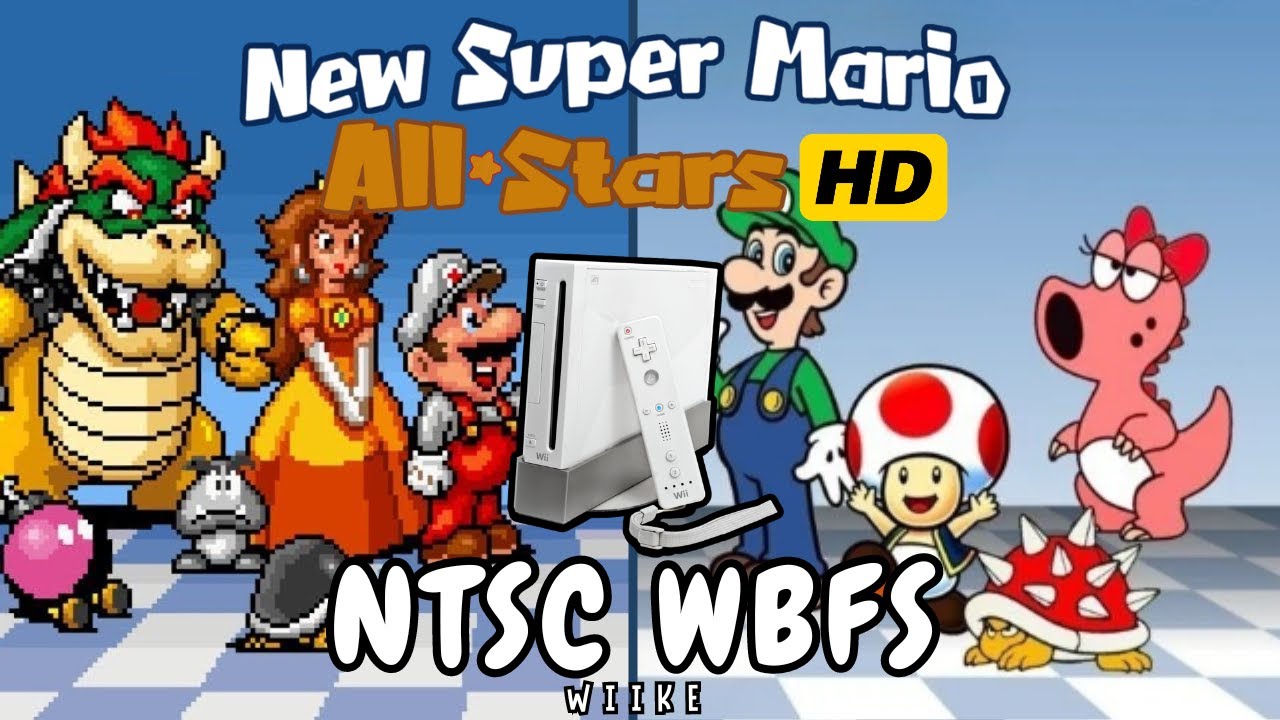New Super Mario All-Stars HD - NTSC WBFS • Wiike