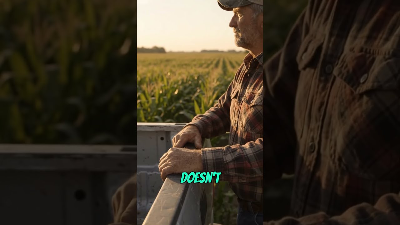 He Stopped Walking His Whole Cornfield — Here’s Why ??? #shorts  #farmonaut