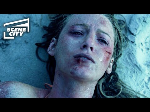 The Shallows: Escaping the Shark Ending Scene (Blake Lively)