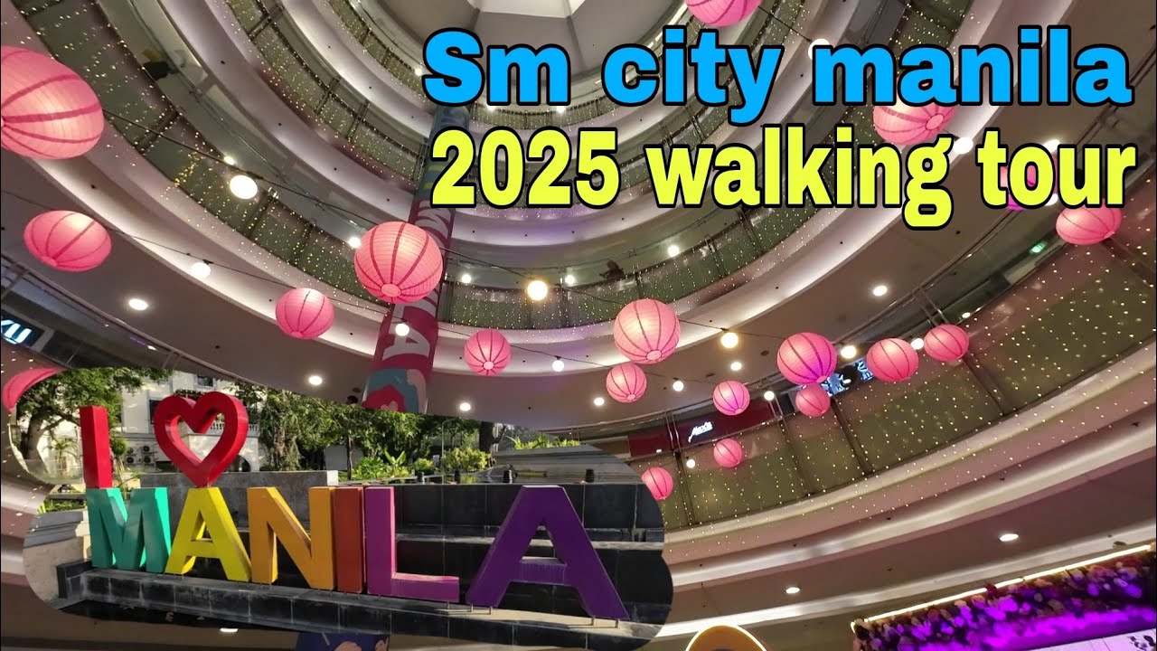 Exploring SM Manila | A Complete Mall Walking Tour 2025