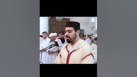 قراءة ماتعة من صلاة التراويح نفع الله بها القارئ والمستمع