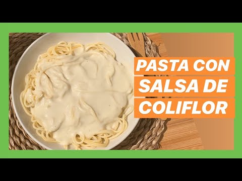 Recetas veganas faciles SALSA ALFREDO VEGANA | SALSA DE COLIFLOR