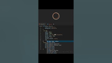 Loading Animation using HTML CSS ⚡| Loader using CSS | for Beginners   #css #webdev #css3  #shorts