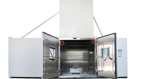 MIL STD 810 Blowing Rain Test Chamber