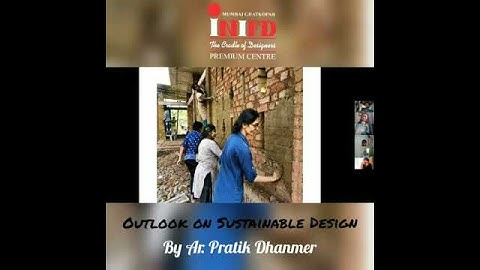 Guest Lecture by Ar. Pratik Dhanmer on Sustainable Design