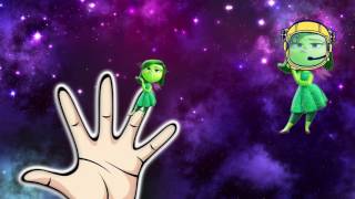 Inside Out Finger Family In Space | Nursery Rhymes For Children