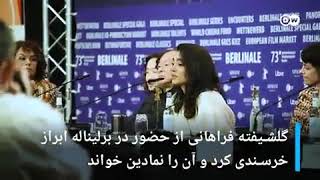 گلشیفته فراهانی، بازیگر و عضو هیئت داوران فستیوال فیلم برلین در نشست مطبوعاتی ز ایران گفت
