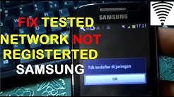 SAMSUNG JARINGAN TIDAK TERDAFTAR NETWORK NOT REGISRTEDED - Durasi: 5.20. 