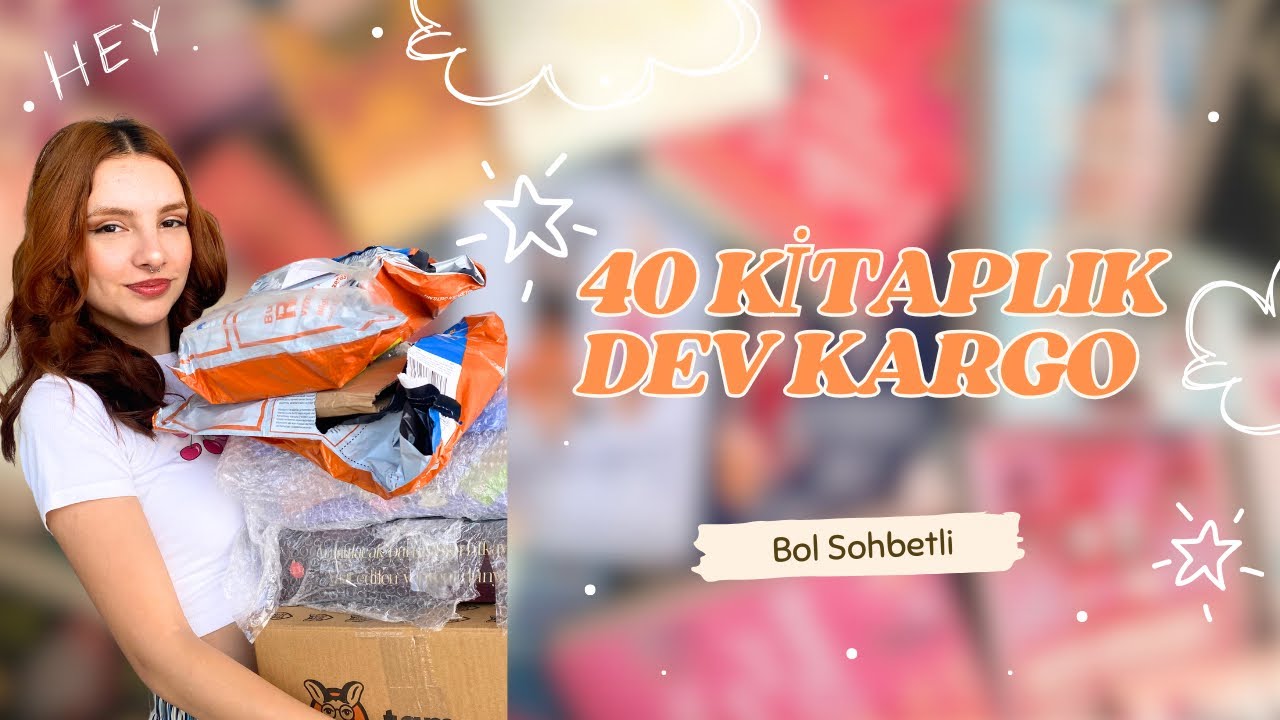 DEV KİTAP KARGOSU AÇIYORUZ (40 kitap)
