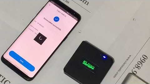 Hướng dẫn sử dụng Hub Sonoff RF Bridge - Part 1: Kết nối với điện thoại