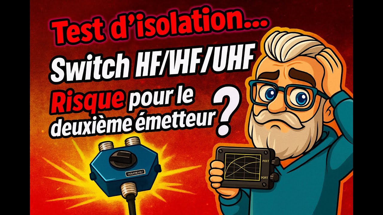NanoVNA: Mesurer l’isolement d’un commutateur RF (la courbe qui révèle tout)