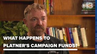What happens to Graham Platner's campaign funding if he drops out of the Senate race?
