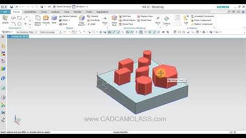 NX   GROUP FACE COMMAND IN NX