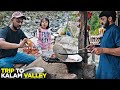Kalam Valley Adventure | Barish aur Darya pe Lunch | Mazaidar Karhai & Trout Fish | Pakistani Food