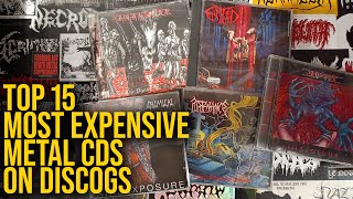My Top 15 Most Expensive Metal CDs on Discogs