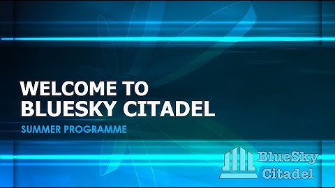 INTRODUCTION TO CYBER SECURITY  SEC101 | BlueSky Citadel