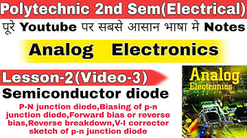 Polytechnic 2nd semester analog electronics || Analog electronics polytechnic #analog #bteup
