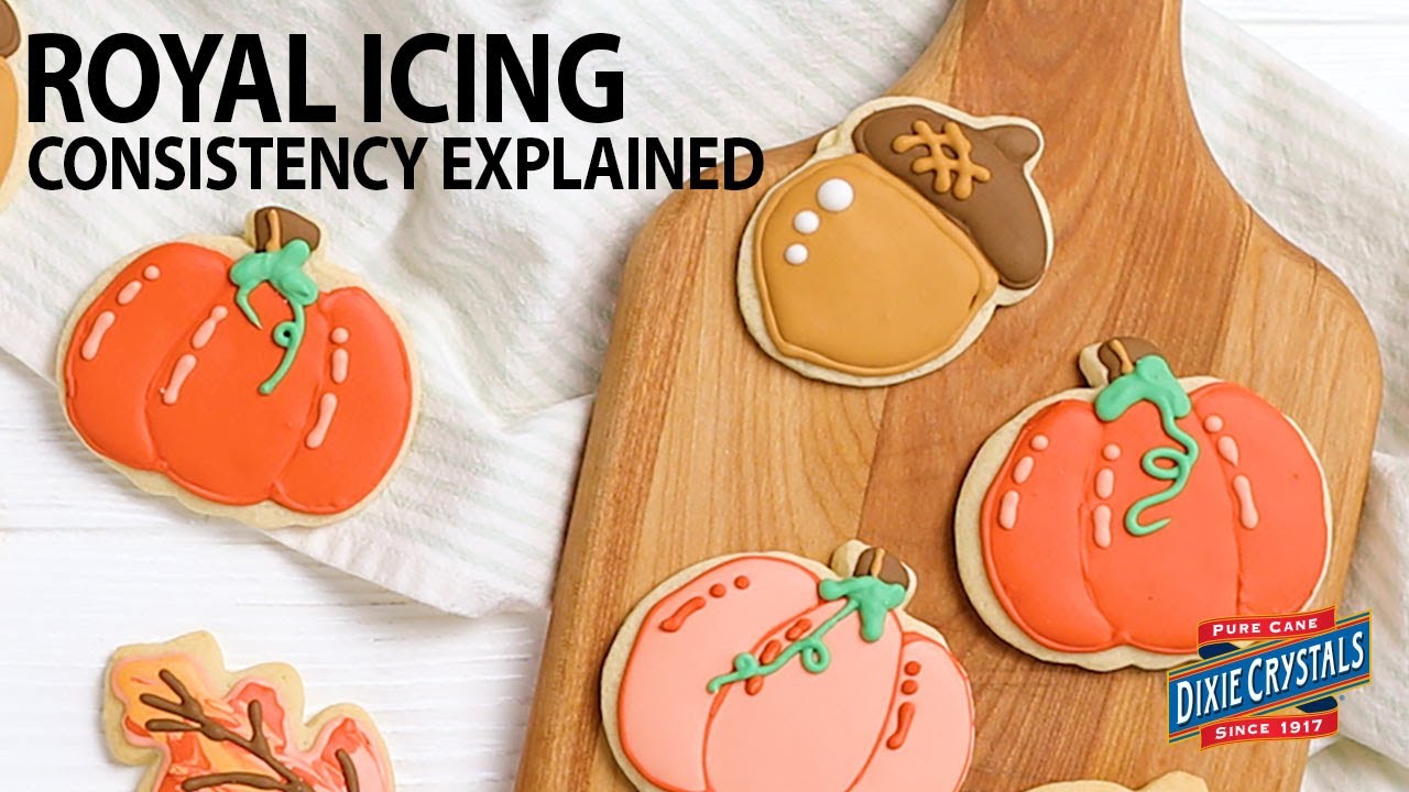 Royal Icing Consistency Explained - YouTube