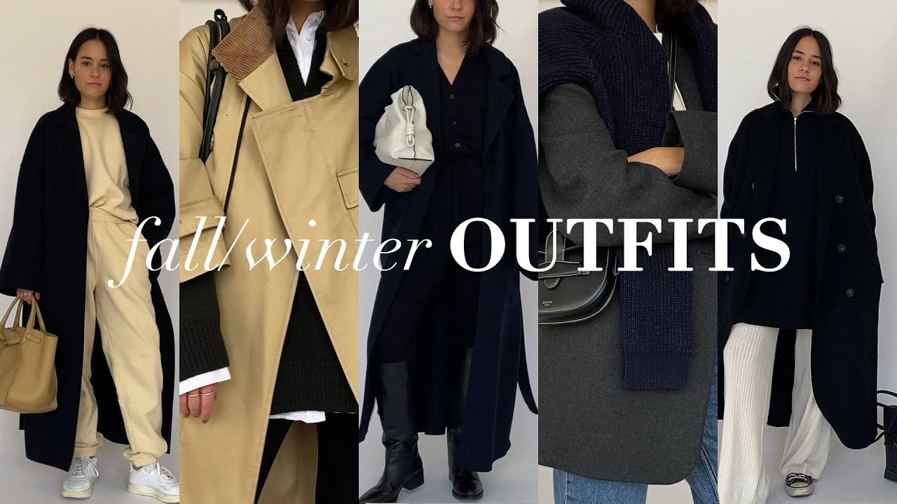 Fall/Winter Outfits | Lookbook | Styling Video | Outfit Ideas ...