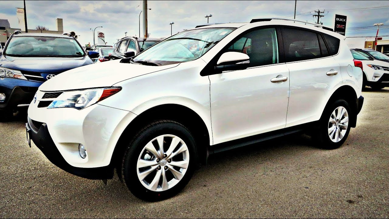 2013 Toyota Rav4 Limited Technology Package Start up, Walkaround and
