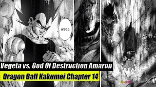 Vegetas FIRST Test vs A God Of Destruction | Dragon Ball Kakumei
