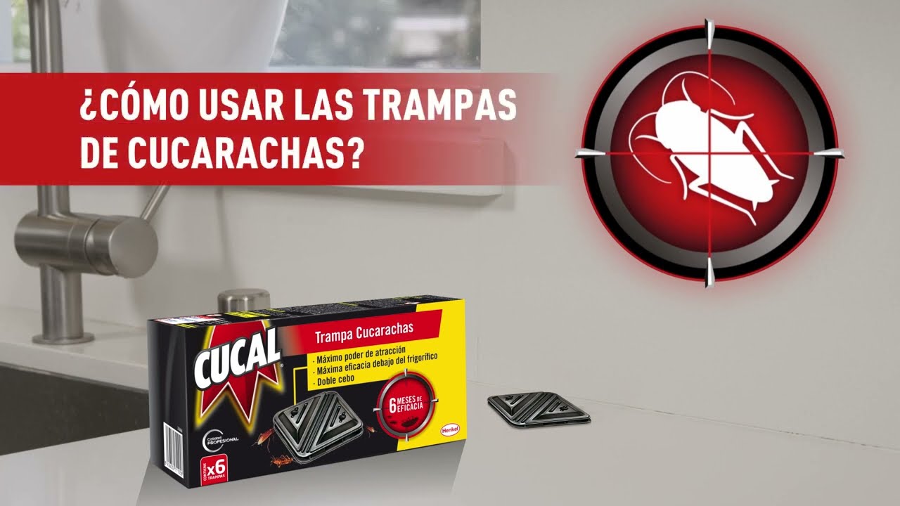 Trampa para Cucarachas Raid Max Cucarachas 8 Piezas