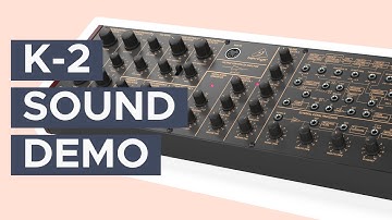 Behringer K-2 Sound Demo (No Talking)